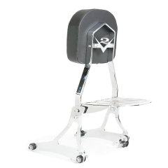 Sissy Bar Destacável - CROMADO - Harley Davidson - Heritage Custom (até 2017) - comprar online