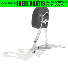 Sissy Bar Fixo - CROMADO - Yamaha - Drag Star 650 (1998-2008)