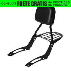 Sissy Bar Fixo - PRETO - Yamaha - Drag Star 650 (1998-2008)