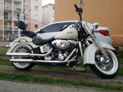 Sissy Bar Destacável - PRETO - Harley Davidson - Deluxe - SEM bagageiro (até 2017) na internet