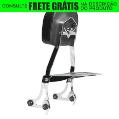 Sissy Bar Destacável - CROMADO - Harley Davidson - Deluxe (2018+)