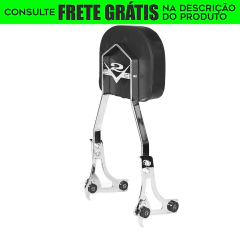Sissy Bar Destacável - CROMADO - Harley Davidson - Heritage Custom - SEM bagageiro (2018+)