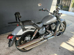 Sissy Bar Fixo - PRETO - Shineray - Denver 250 - Arco Baixo