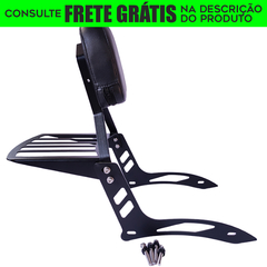 Sissy Bar Fixo - PRETO - Shineray - Denver 250 - Arco Alto - comprar online