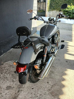Sissy Bar Fixo - PRETO - Shineray - Denver 250 - Arco Baixo - comprar online