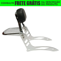 Sissy Bar Fixo - CROMADO - Shineray - Denver 250 - Arco Baixo - comprar online