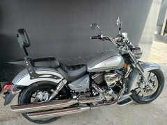 Sissy Bar Fixo - PRETO - Shineray - Denver 250 - Arco Alto