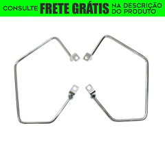 Suporte/Afastador de Alforge - CROMADO - Dafra - Horizon 150 (2015+)