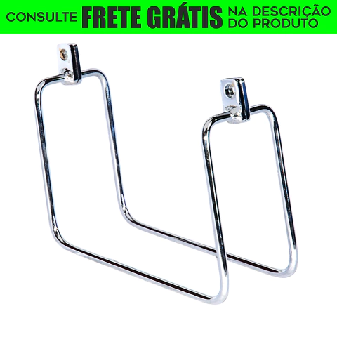 Suporte/Afastador de Alforge - CROMADO - Kawasaki - Vulcan 900