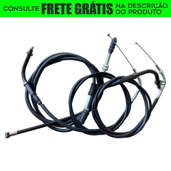 Kit Cabos Comando - 16" Pol. - Guidão Seca Sovaco - Kawasaki - Vulcan 900