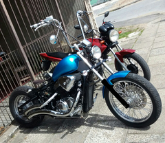 Guidão Seca Sovaco - 12" Pol. Altura - Tubo 1" Pol. - CROMADO - Outras marcas - loja online