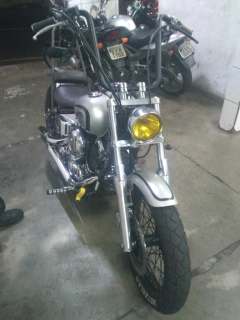 Kit Guidão Seca Sovaco - 15" Pol. Altura - Tubo 1" Pol. - PRETO - Yamaha - Drag Star 650 na internet