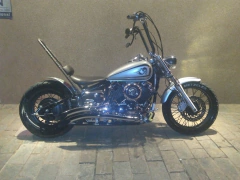 Kit Guidão Seca Sovaco - 16" Pol. Altura - Tubo 1" Pol. - PRETO - Yamaha - Drag Star 650 - loja online