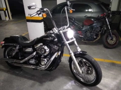 Kit Guidão Seca Sovaco - 15" Pol. Altura - Tubo 1.1/4" Pol. - CROMADO - Harley Davidson - Dyna, Dyna Fat Bob, Dyna Street Bob (com ABS) - comprar online