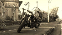 Kit Guidão Seca Sovaco - 18" Pol. Altura - Tubo 1.1/4" Pol. - CROMADO - Harley Davidson - Dyna Fat Bob (com riser) - Ronco V2