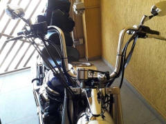 Guidão Seca Sovaco - 18" Pol. Altura - Tubo 1" Pol. - CROMADO - Yamaha - Midnight Star 950 - Ronco V2