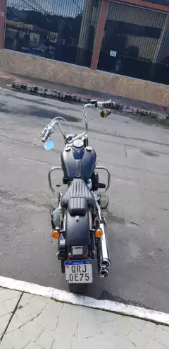 Kit Guidão e Cabos CROMADOS - Seca Sovaco - 12" Pol. Altura - Tubo 1.1/4" Pol. - Harley Davidson - Slim (2018+) - loja online