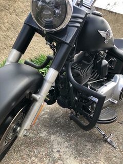 Mata cachorro/Protetor de Motor - Asa - PRETO - Harley Davidson - Breakout (2006-2017) - Ronco V2