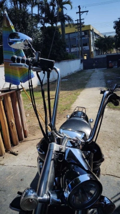 Guidão Seca Sovaco - 15" Pol. Altura - Tubo 1" Pol. - CROMADO - Yamaha - Midnight Star 950 na internet