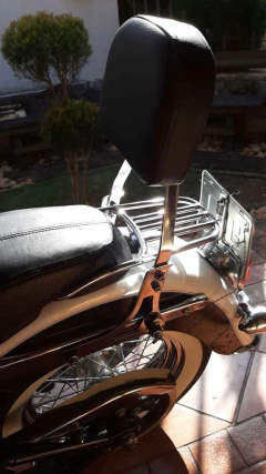 Sissy Bar Destacável - CROMADO - Harley Davidson - Heritage Custom - SEM bagageiro (até 2017) - loja online