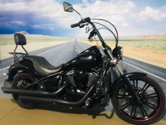 Kit Guidão Seca Sovaco - 14" Pol. Altura - Tubo 1.1/4" Pol. - PRETO - Kawasaki - Vulcan 900 Classic (sem riser) na internet