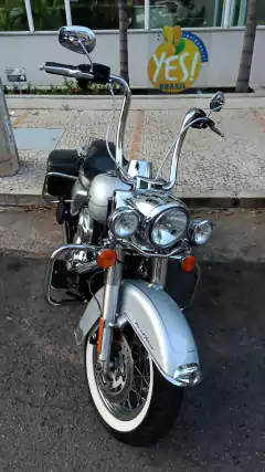 Kit Cabos Comando - 14" Pol. - Aeroquip Cromado - Guidão Seca Sovaco - Harley Davidson - Road King (2016-2017 a 2020-2020) (ABS e Embreagem Hidráulica)