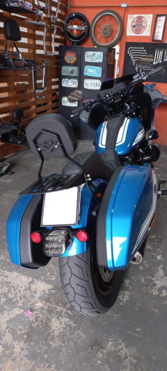 Sissy Bar Destacável - PRETO - Harley Davidson - Low Rider ST 2023+ - Ronco V2