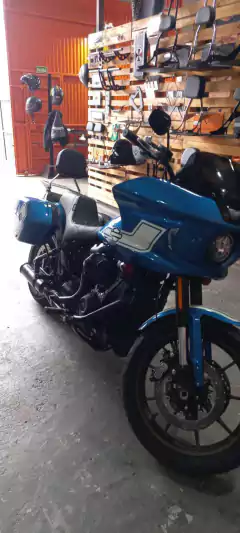 Sissy Bar Destacável - PRETO - Harley Davidson - Low Rider ST Fast Johnnie - loja online