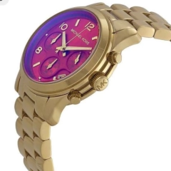 Michael kors Gold o fondo tornasolado fuscia - naranja (BR229) - comprar online