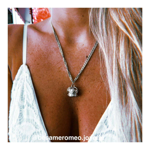 Cadena Corona - acero quirurgico (cod 21)