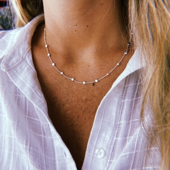Cadena tachitas - plata 925 (40,45 & 50 cm) (cod 36,38 & 42)