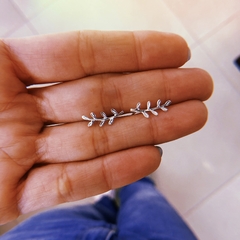 Aros ramita - plata 925 (cod 14)