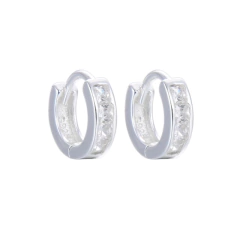 Argollitas Penny (1,3 cm) - plata 925 (cod 31) - comprar online
