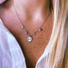 Cadena Faith (fe) - plata 925 (cod 59) (SIN CAMBIO) - comprar online