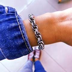Pulsera nudos - acero quirúrgico (cod 19)