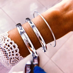 Esclavas clásicas o acero blanco