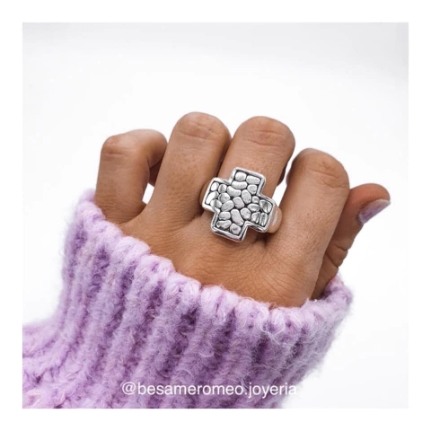 Cruz equilibrio ( inflado) - plata 925 (cod 40)