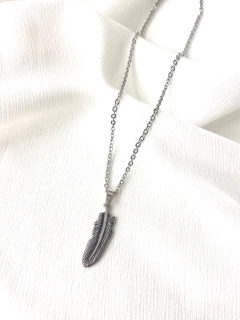 Cadena pluma (50 cm) - acero quirúrgico (cod 25)