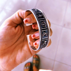 Semi esclava zodíaco - plata 925 (do 197)