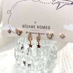MIX estrellita o plata rose 72)