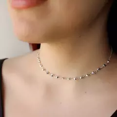 Choker Emma - Cristal & Plata 925 (Cod 80) (3 colores)