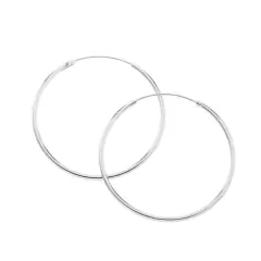 Argollas cubanas clásicas - plata 925 (c37) - comprar online