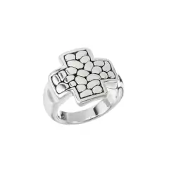 Cruz equilibrio ( inflado) - plata 925 (cod 40) - comprar online
