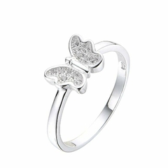 Anillo mariposa cubic - plata 925 (cod 25) - comprar online