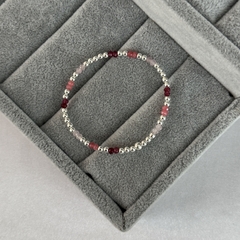Pulsera multicolor 3 - plata 925 (cod 36)