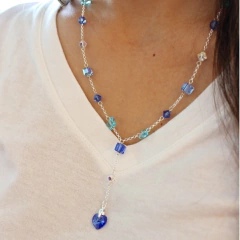 Imagen de Mini marie - cristal & plata 925 (cod 125) (6 colores)