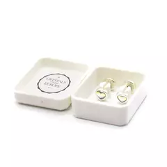 Abridor corazón 3 mm cristal ab - cristal & plata 925 (cod 31) - comprar online
