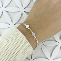 Pulsera logro - El poder de la intención (piedra natural & plata 925) (cod 49) - comprar online
