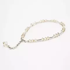 Pulsera Lola golden - Cristal & Plata 925 (Cod 51)