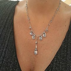 Collar Sissi - Cristal & Plata 925 (cod 130) en internet
